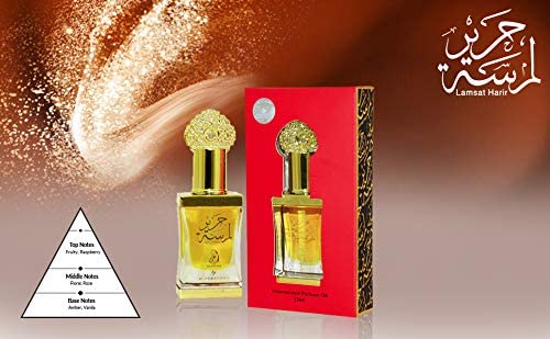 Arabiyat Lamsat Harir Concentrated Perfume Oil For Unisex, 12 ml - Image 2