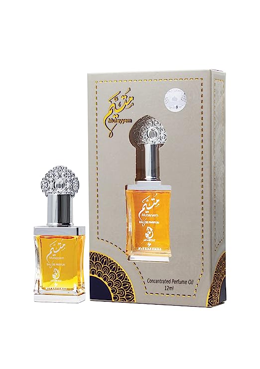 MUTAYYEM from ARABIYAT, Non Alcoholic Concentrated Perfume Oil or Attar for Unisex, 12 ml