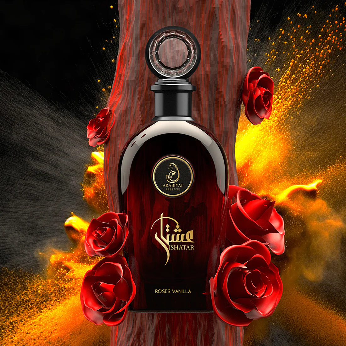 Ishatar Roses Vanilla EDP 110ML - Image 2